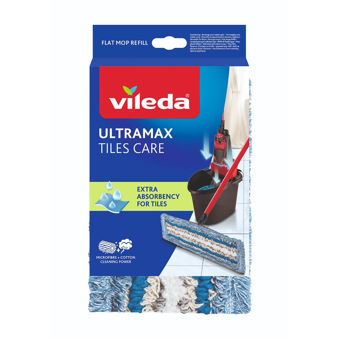 Wkład do mopa Vileda, do czyszczenia płytek, PCV, Ultramax Tiles Care