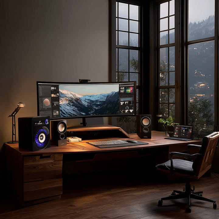 Zestaw głośników Bluetooth 2.1 Audiocore AC910 radio FM, wejście kart TF, AUX, zasilanie USB