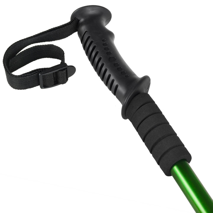 Kije aluminiowe Nordic Walking 65-135cm teleskopowe zielone