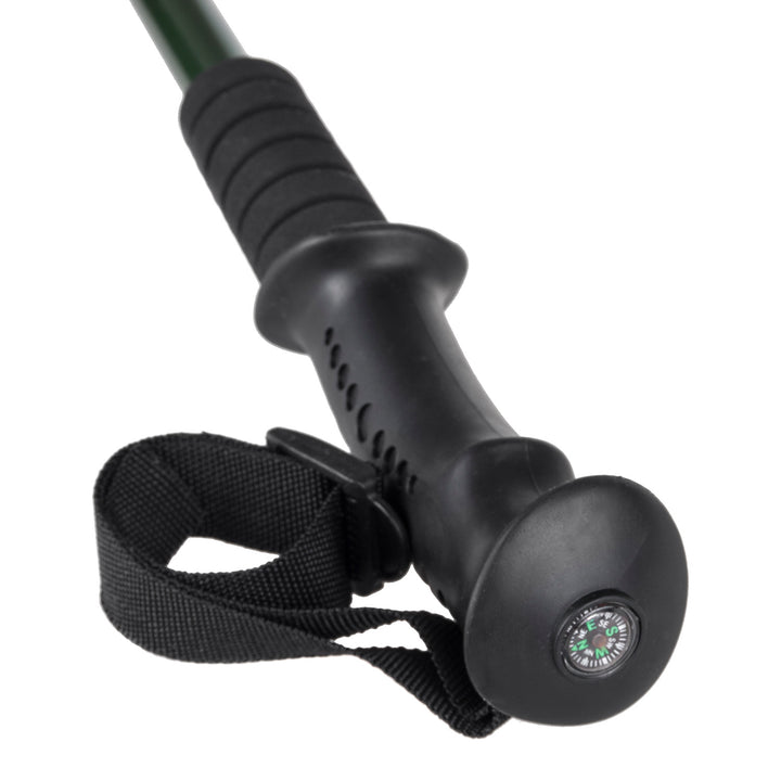 Kije aluminiowe Nordic Walking 65-135cm teleskopowe zielone