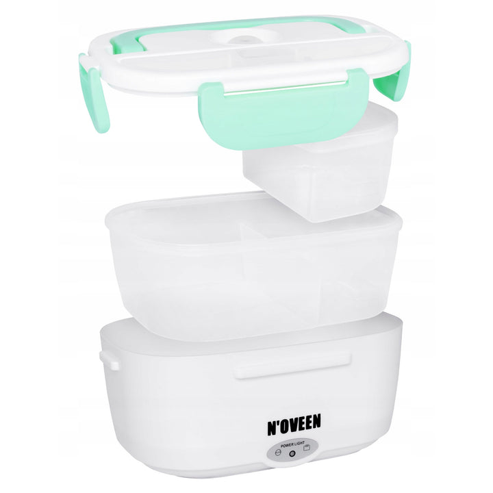 Elektryczny podgrzewacz żywności lunch box Noveen LB330 miętowy