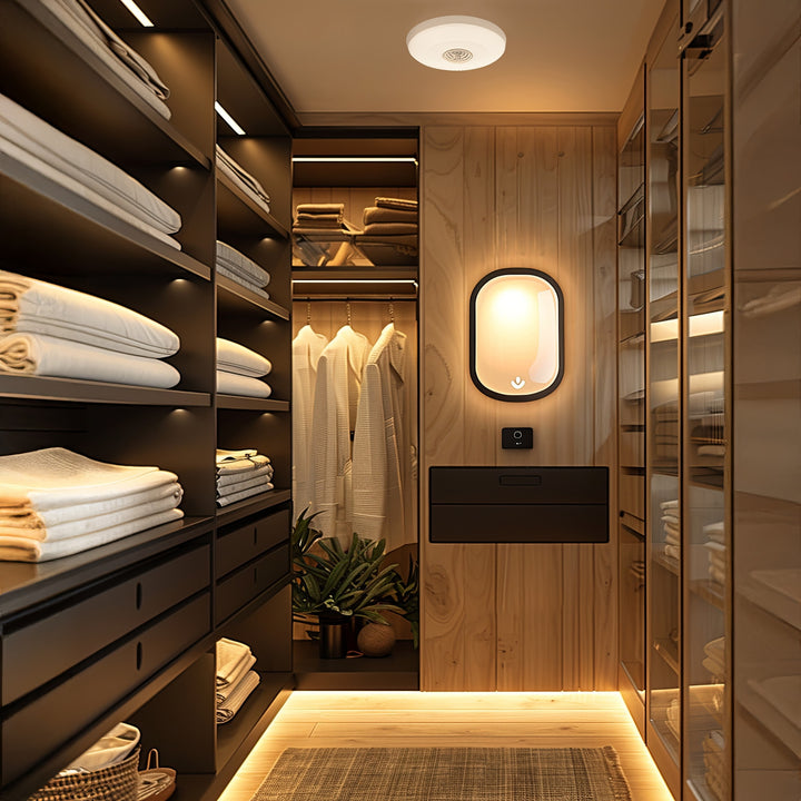 Czujnik ruchu PIR sensor sufitowy Maclean Energy MCE231 max 100W (LED) zasięg 6m