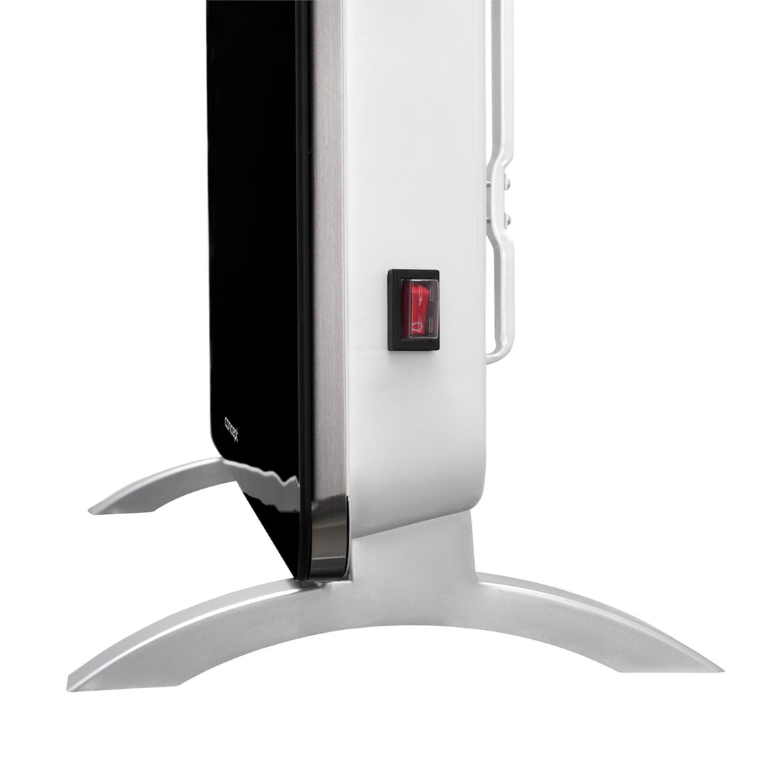 Konwektor Elektryczny Szkło Hartowane Concept KS4010 Czarny
