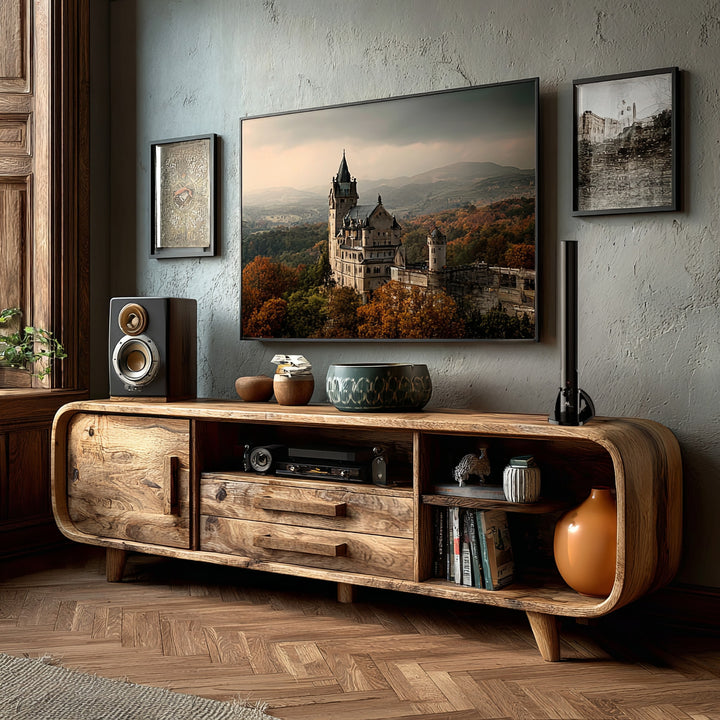 Antena wewnętrzna Antena TV HDTV DVB-T2 HEVC LTE DAB FM 100dBμV Wzmacniacz Cyfrowa telewizja