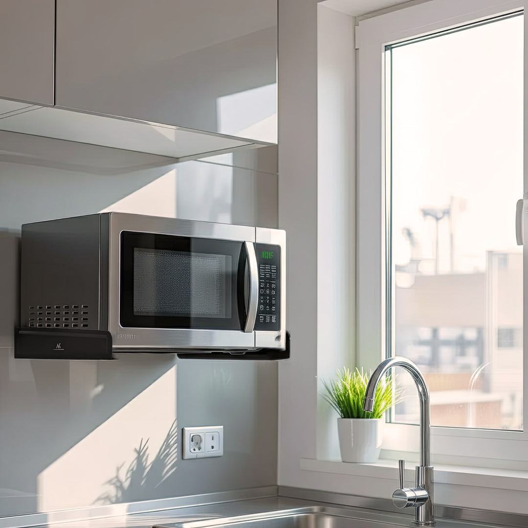 Uchwyt do kuchenki mikrofalowej Maclean MC-807 black do 35 kg