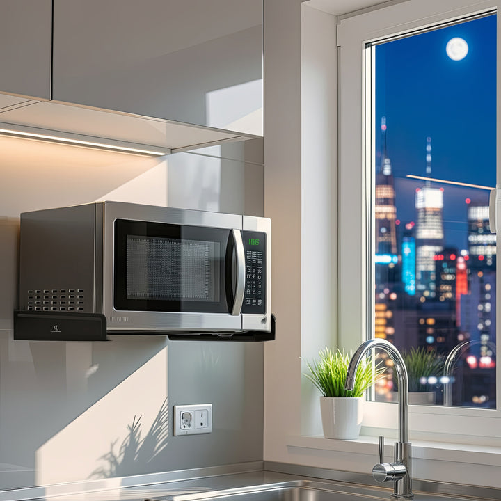 Uchwyt do kuchenki mikrofalowej Maclean MC-807 black do 35 kg