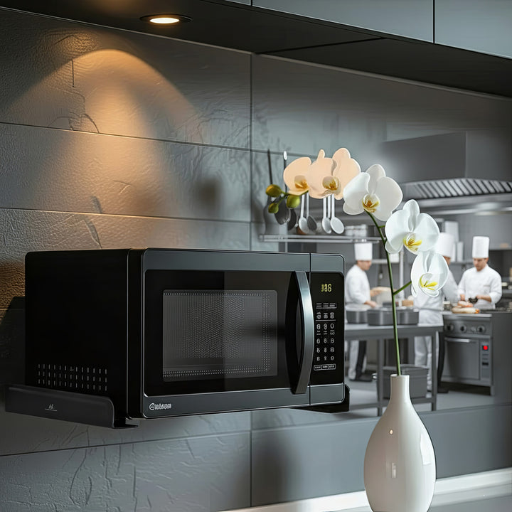 Uchwyt do kuchenki mikrofalowej Maclean MC-807 black do 35 kg