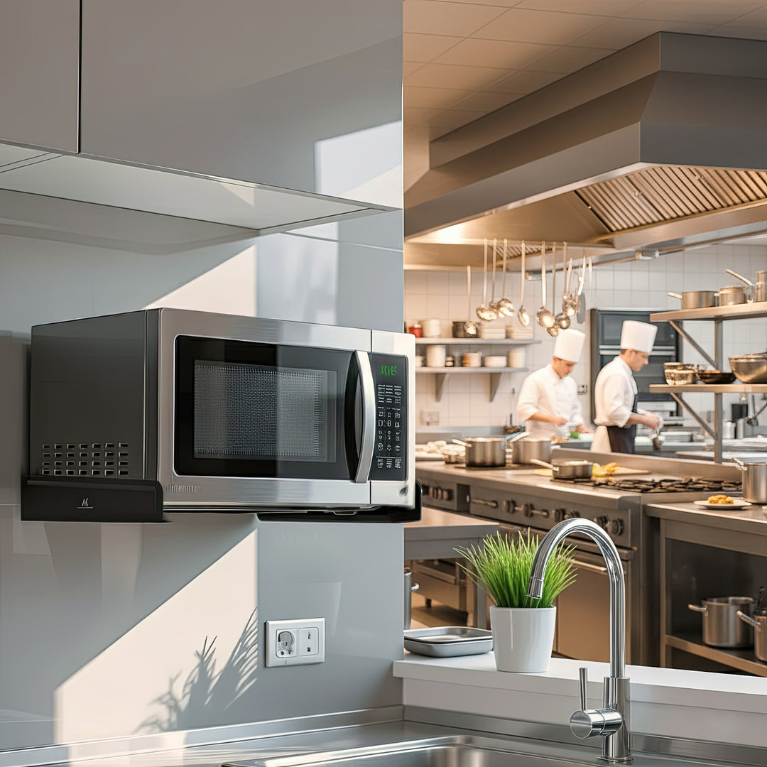 Uchwyt do kuchenki mikrofalowej Maclean MC-807 black do 35 kg