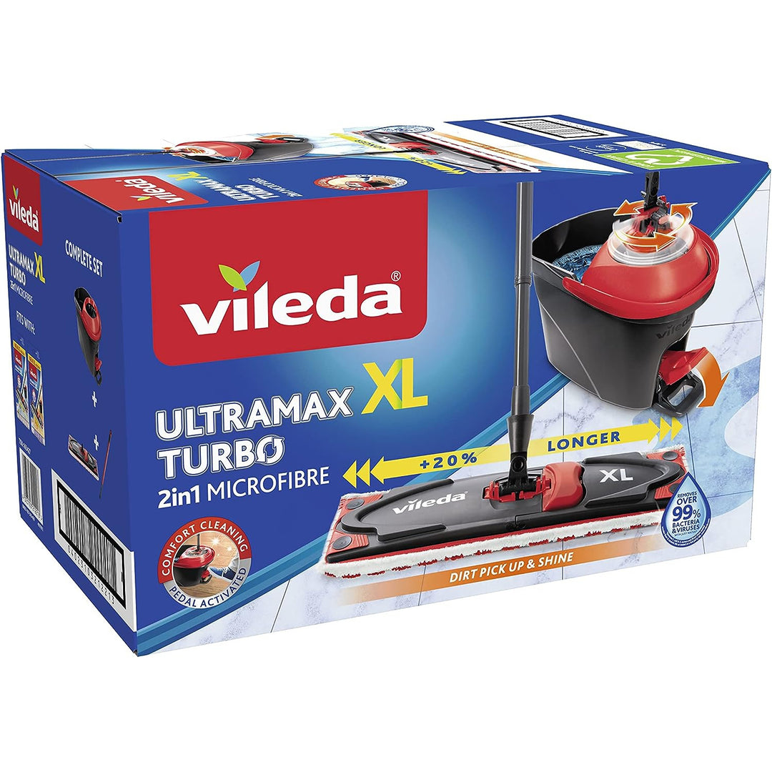 VILEDA MOP OBROTOWY Płaski Ultramax Turbo XL 42CM!