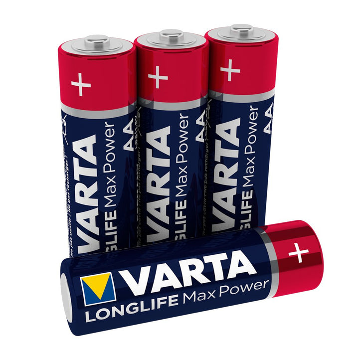 4x baterie alkaliczne Varta Longlife Max Power AA, wysoka jakość