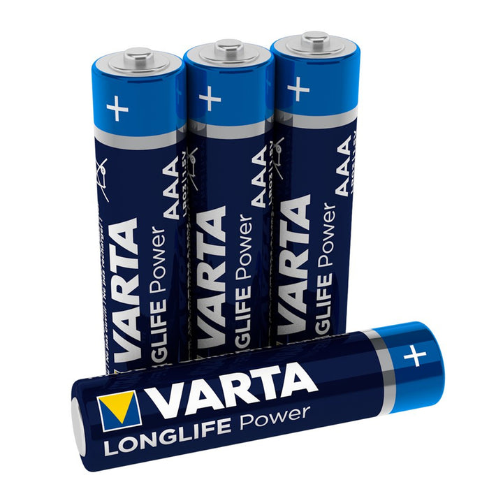 4x baterie alkaliczne Varta Longlife Power AAA R3 LR3