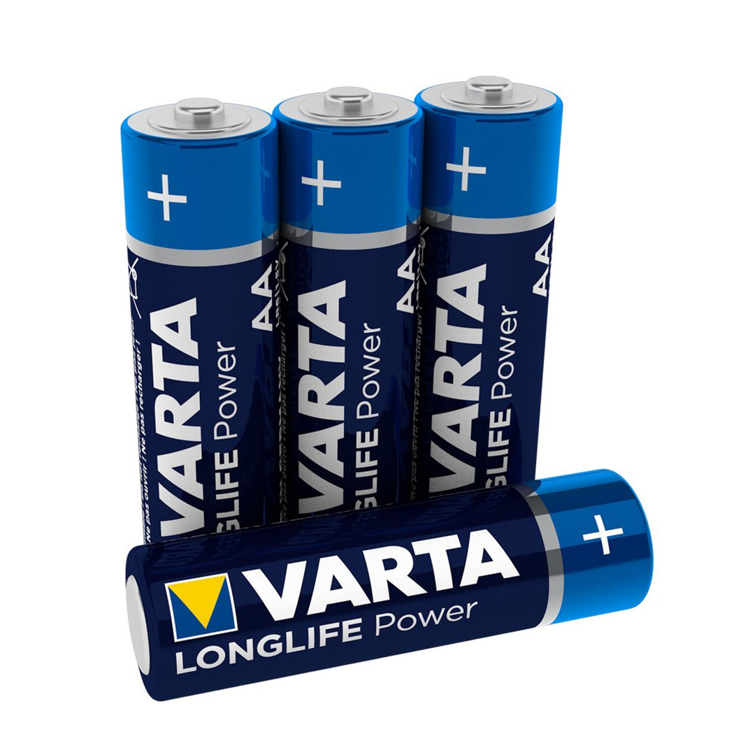 4x baterie alkaliczne Varta Longlife Power AA LR6 R6
