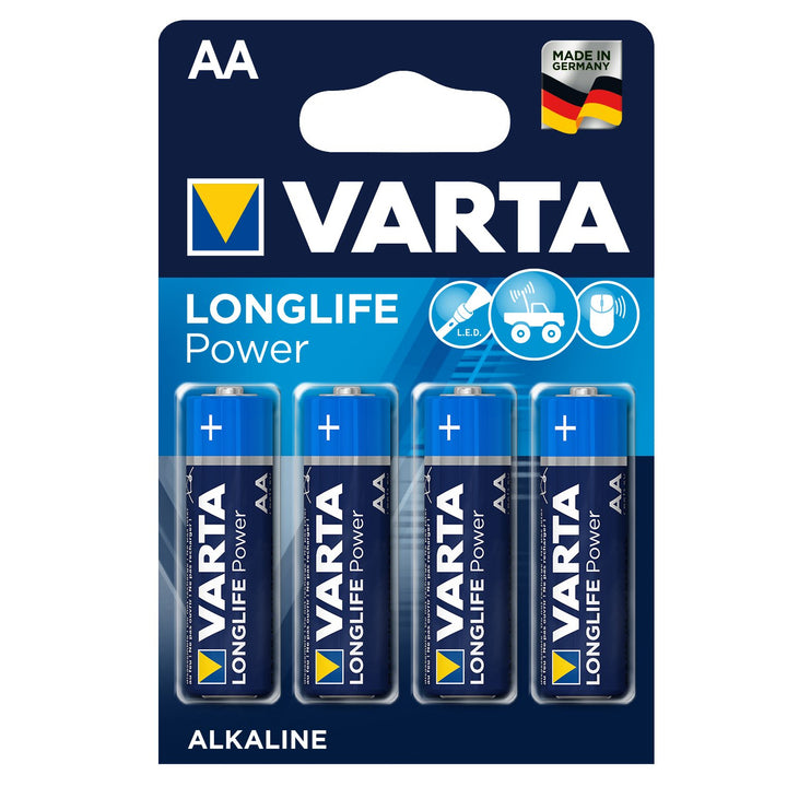 4x baterie alkaliczne Varta Longlife Power AA LR6 R6