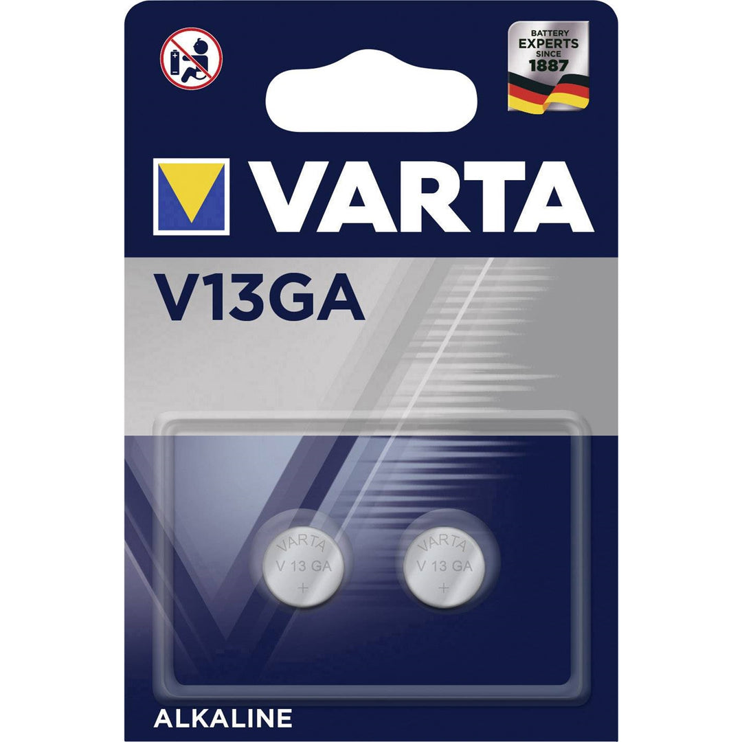 2x baterie alkaliczne Varta V13GA LR44 AG13, wysoka jakość