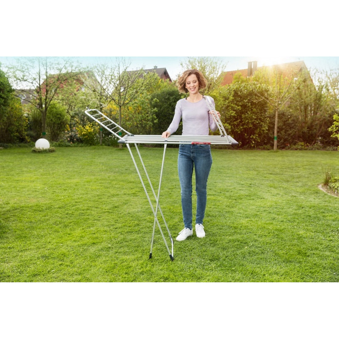 Suszarka na pranie Vileda Aluminium 100 odporna na rdzę i trudne warunki atmosferyczne