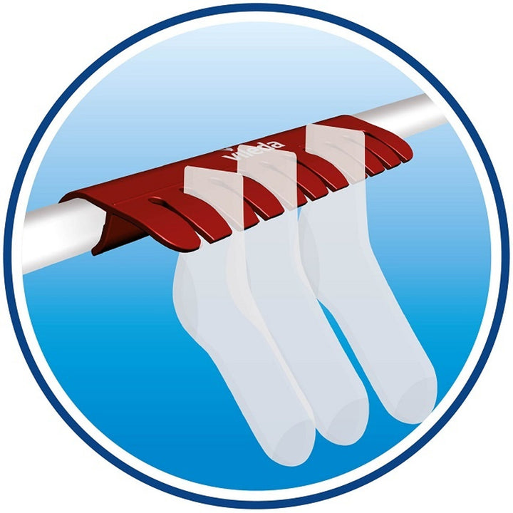 Suszarka na pranie Vileda Aluminium 100 odporna na rdzę i trudne warunki atmosferyczne