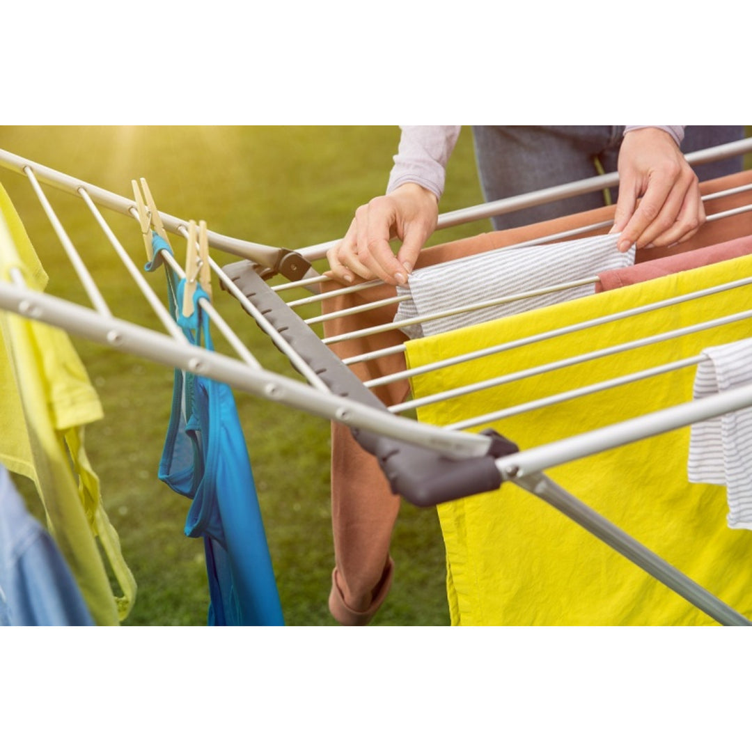 Suszarka na pranie Vileda Aluminium 100 odporna na rdzę i trudne warunki atmosferyczne