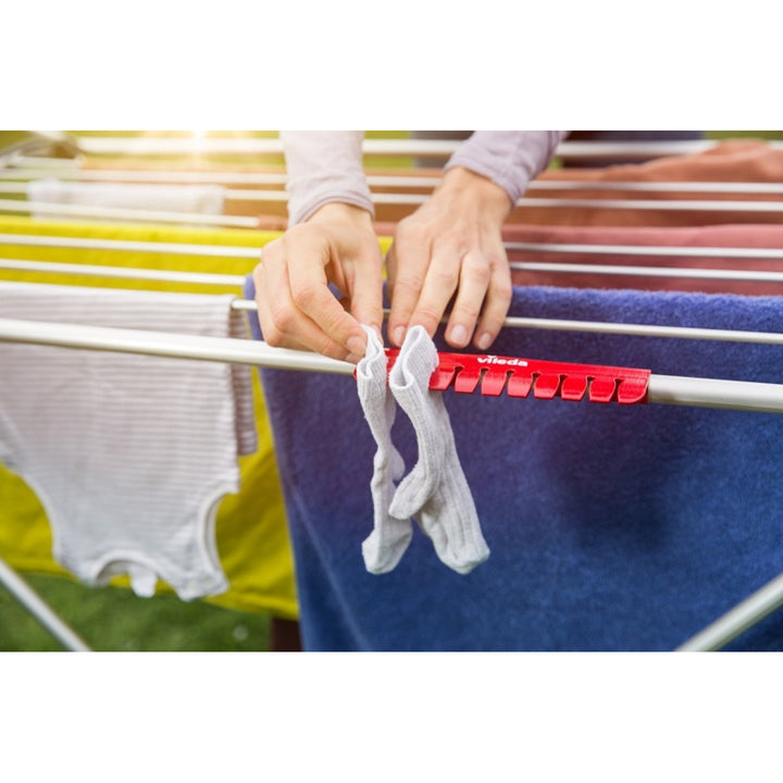 Suszarka na pranie Vileda Aluminium 100 odporna na rdzę i trudne warunki atmosferyczne