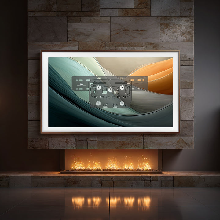 Uchwyt do TV QLED Q7/Q8/Q9/Q7FN/Q9FN 75" Maclean MC-837 max 50kg Kompatybilny z telewizorami Samsung QLED