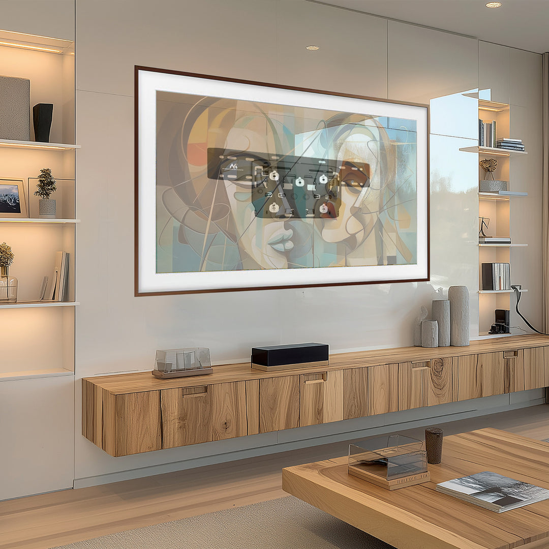 Uchwyt do TV QLED Q7/Q8/Q9/Q7FN/Q9FN 75" Maclean MC-837 max 50kg Kompatybilny z telewizorami Samsung QLED