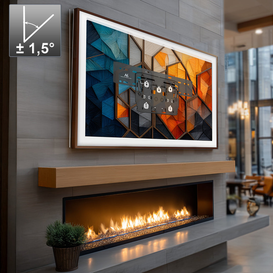 Uchwyt do TV QLED Q7/Q8/Q9/Q7FN/Q9FN 75" Maclean MC-837 max 50kg Kompatybilny z telewizorami Samsung QLED