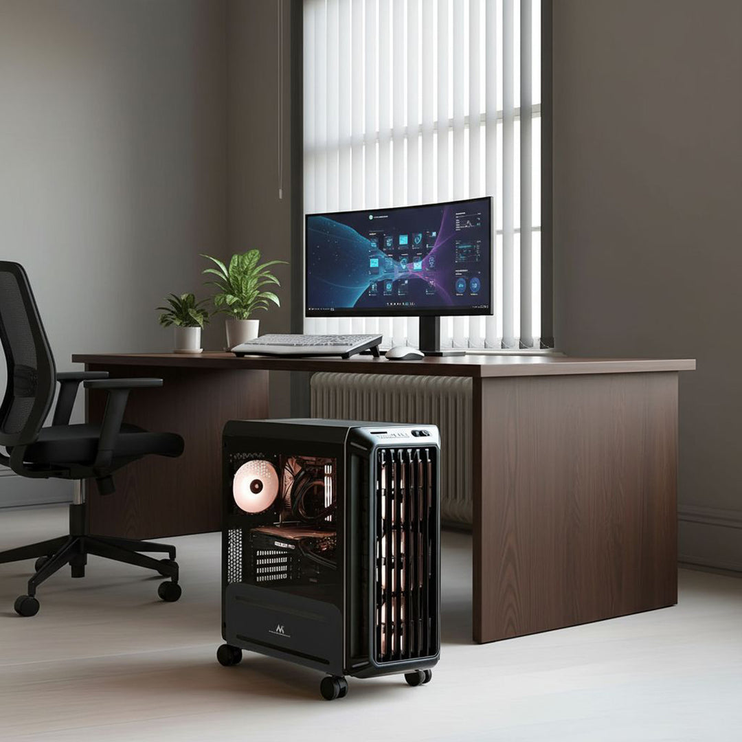 Wózek uchwyt na komputer CPU na kółkach MC-851 10kg max