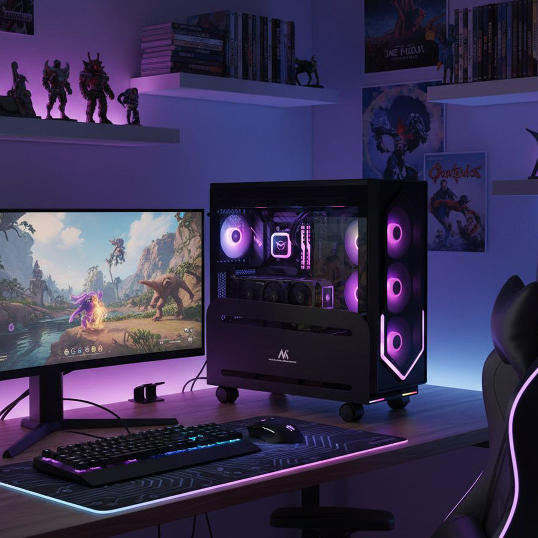 Wózek uchwyt na komputer CPU na kółkach MC-851 10kg max