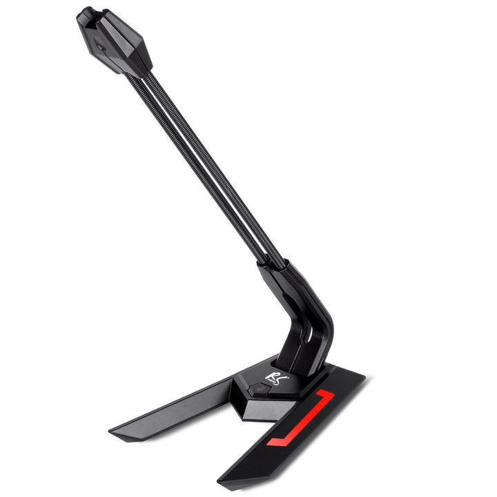 Mikrofon gamingowy USB LED YouTube streaming 1.5m czułość 21dB+3dB NanoRS RS710