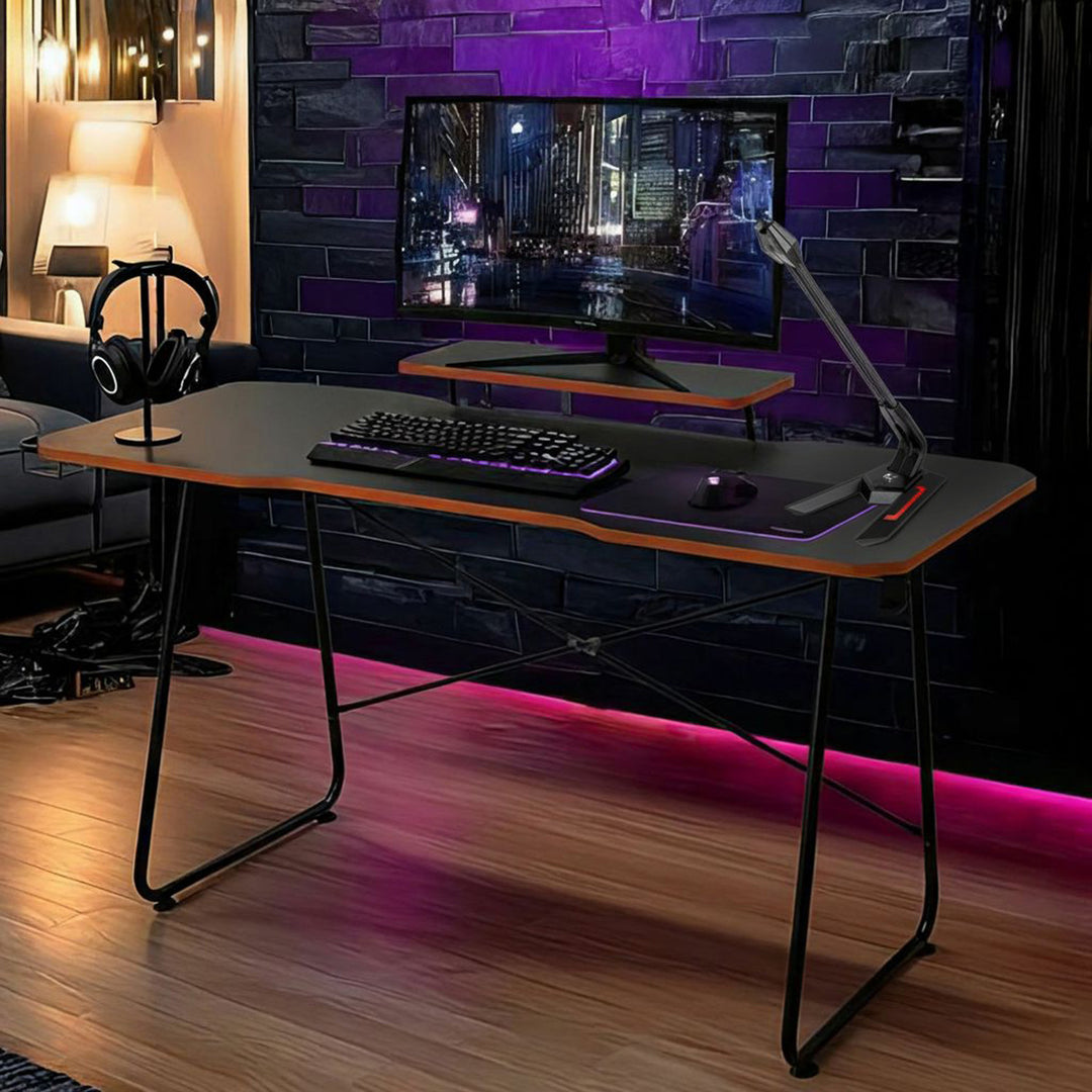 Mikrofon gamingowy USB LED YouTube streaming 1.5m czułość 21dB+3dB NanoRS RS710