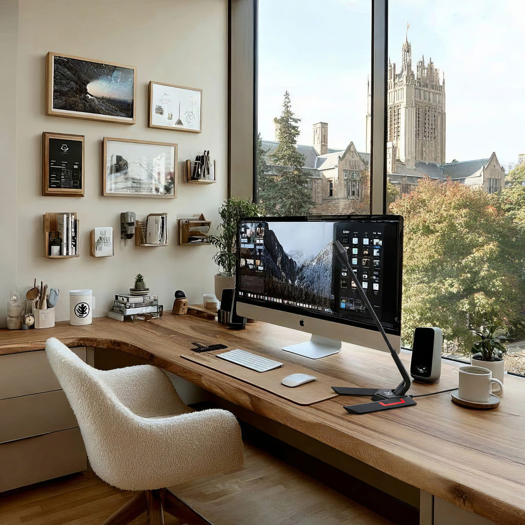 Mikrofon gamingowy USB LED YouTube streaming 1.5m czułość 21dB+3dB NanoRS RS710