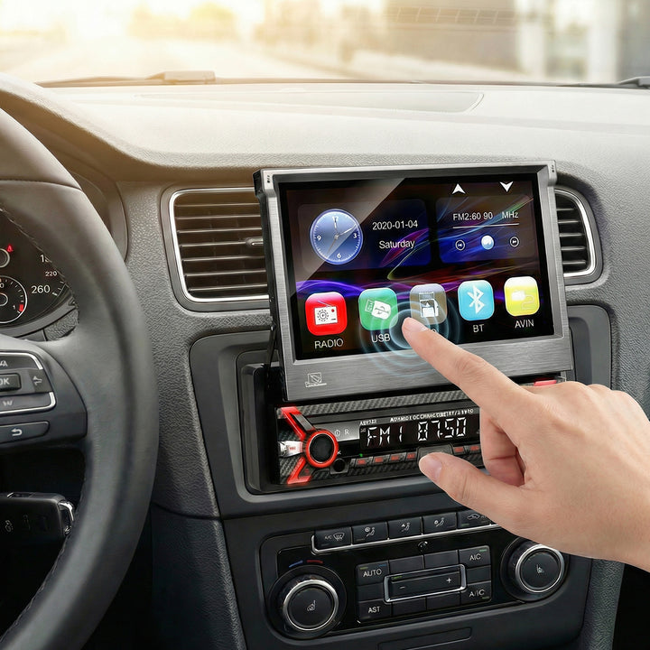 Radioodtwarzacz Audiocore AC9100 LCD 7" wysuwany dotykowy panel 1080P MP5 AVI DivX Bluetooth handsfree RDS + pilot