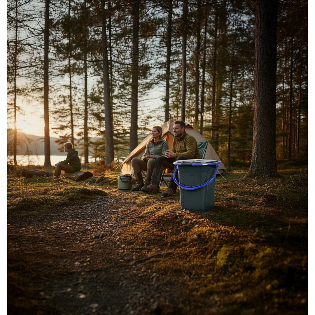 Toaleta turystyczna GreenBlue GB320BB czarno-granatowa