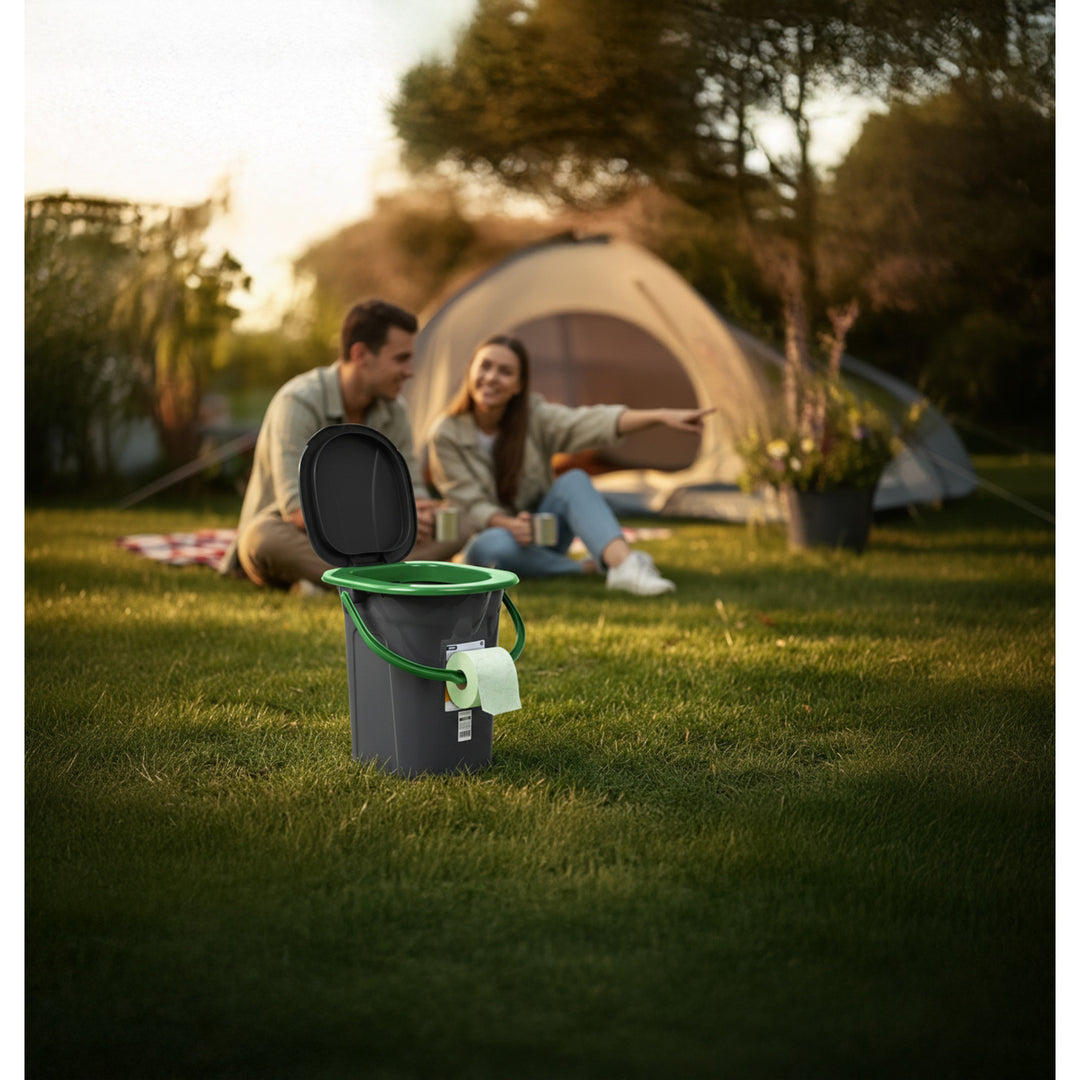 Toaleta turystyczna GreenBlue GB320BG czarno-zielona