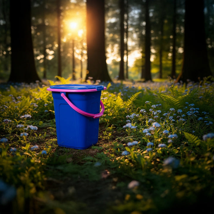 Toaleta turystyczna GreenBlue GB320BR granatowo-różowa