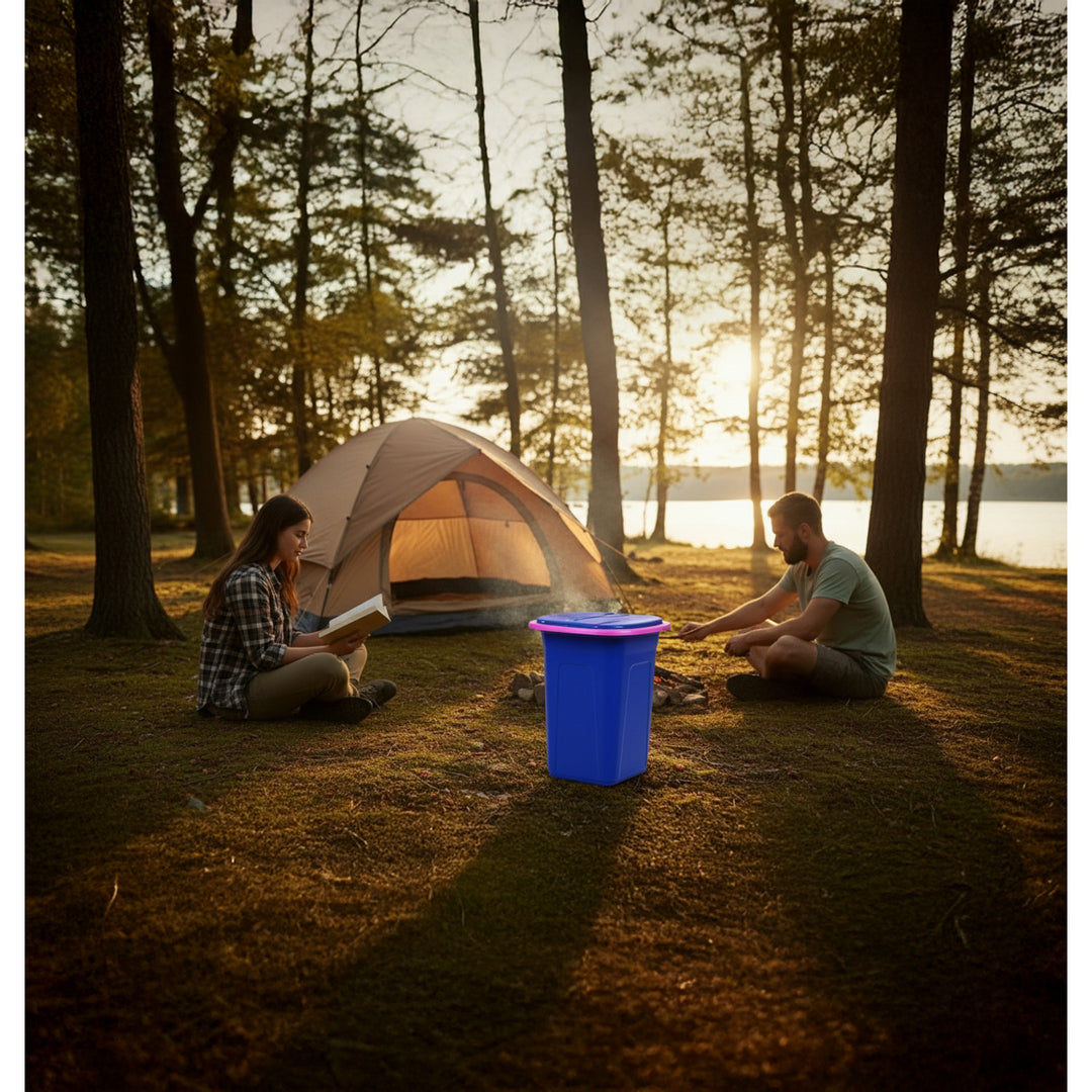 Toaleta turystyczna GreenBlue GB320BR granatowo-różowa