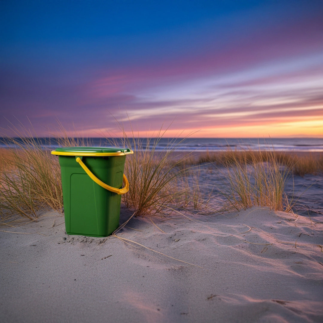 Toaleta turystyczna GreenBlue GB320GO ciemnozielono-pomarańczowa