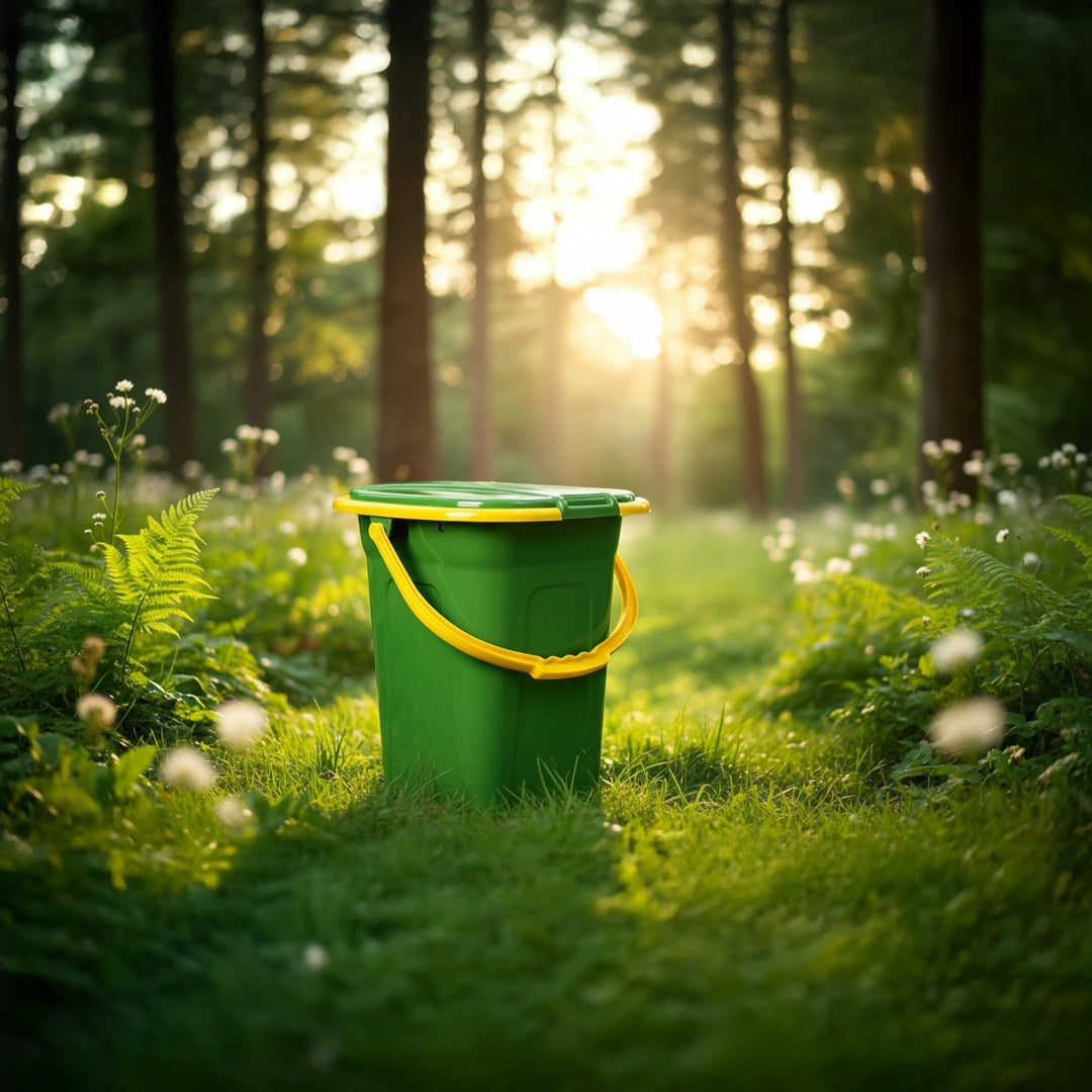 Toaleta turystyczna GreenBlue GB320GO ciemnozielono-pomarańczowa