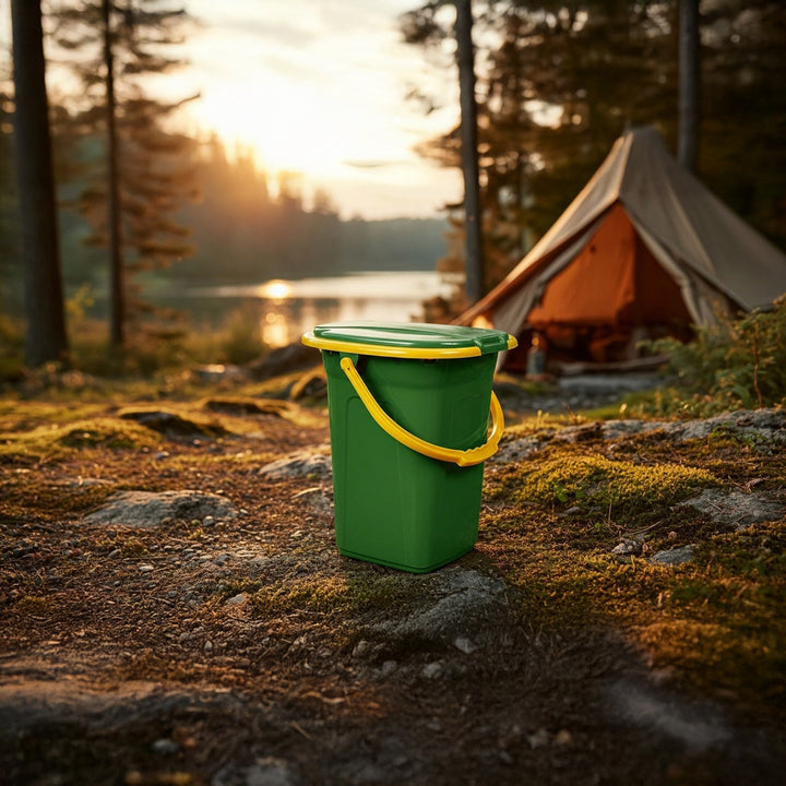 Toaleta turystyczna GreenBlue GB320GO ciemnozielono-pomarańczowa