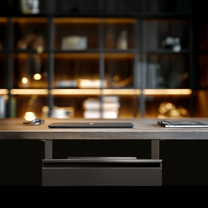 Szuflada ergonomiczna podbiurkowa czarna organizer Maclean MC-875 max 5kg