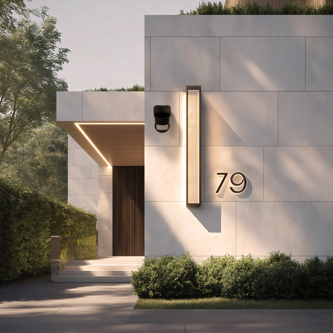 Ścienny czujnik ruchu zmierzchu 180° + 360° 2000W Maclean Energy MCE295 czarny