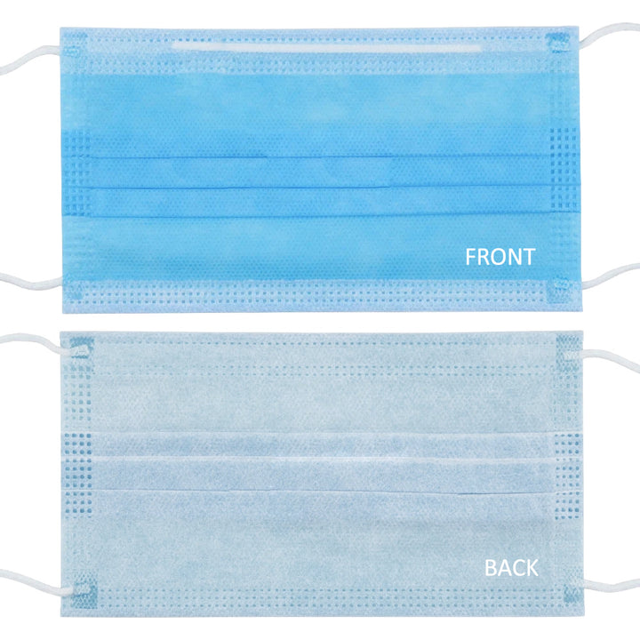 Maska jednorazowa FFP2 - zestaw 50szt - kolor niebieski 50 sztuk maseczek do ochrony osobistej Promedix PR-205