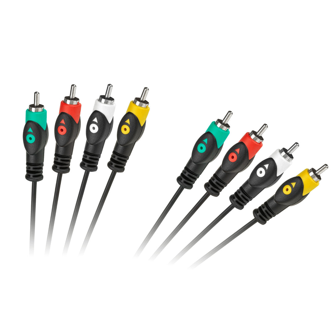 Kabel 4RCA do 4RCA 1.8m Cabletech economic  KPO3906-1.8