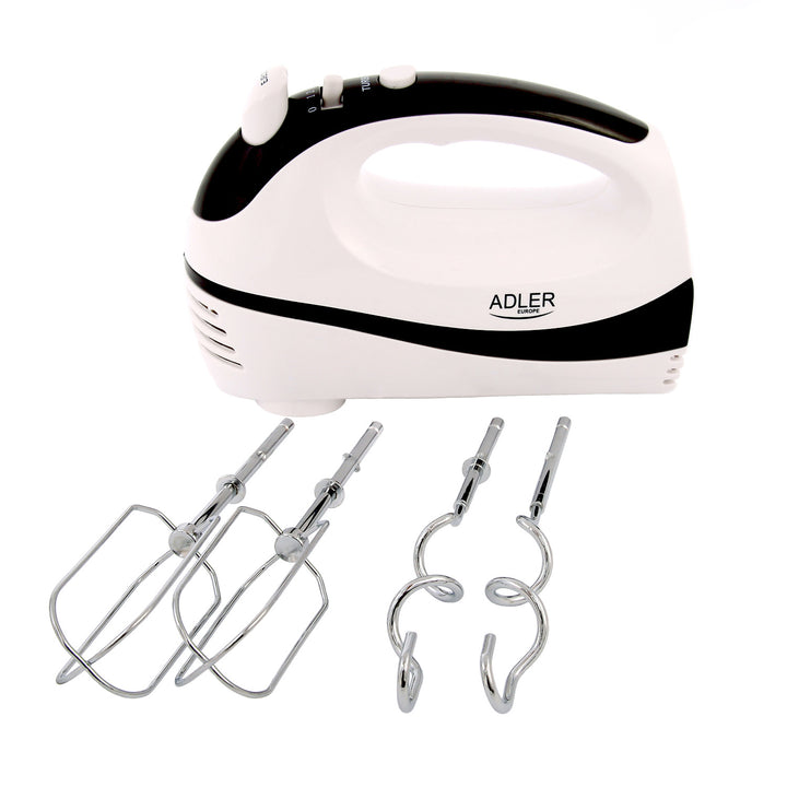 Mikser kuchenny Adler, moc 300W, 5 prędkości, funkcja Turbo, AD 4205 b