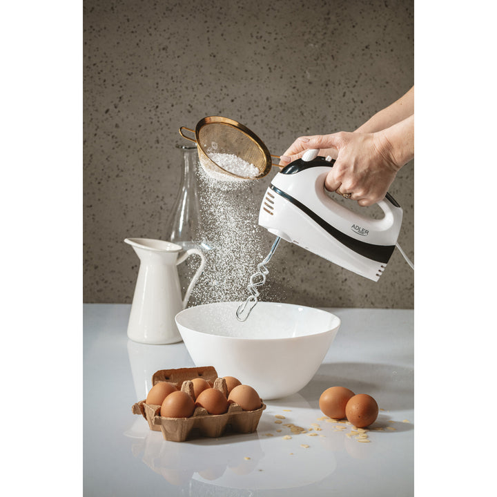 Mikser kuchenny Adler, moc 300W, 5 prędkości, funkcja Turbo, AD 4205 b
