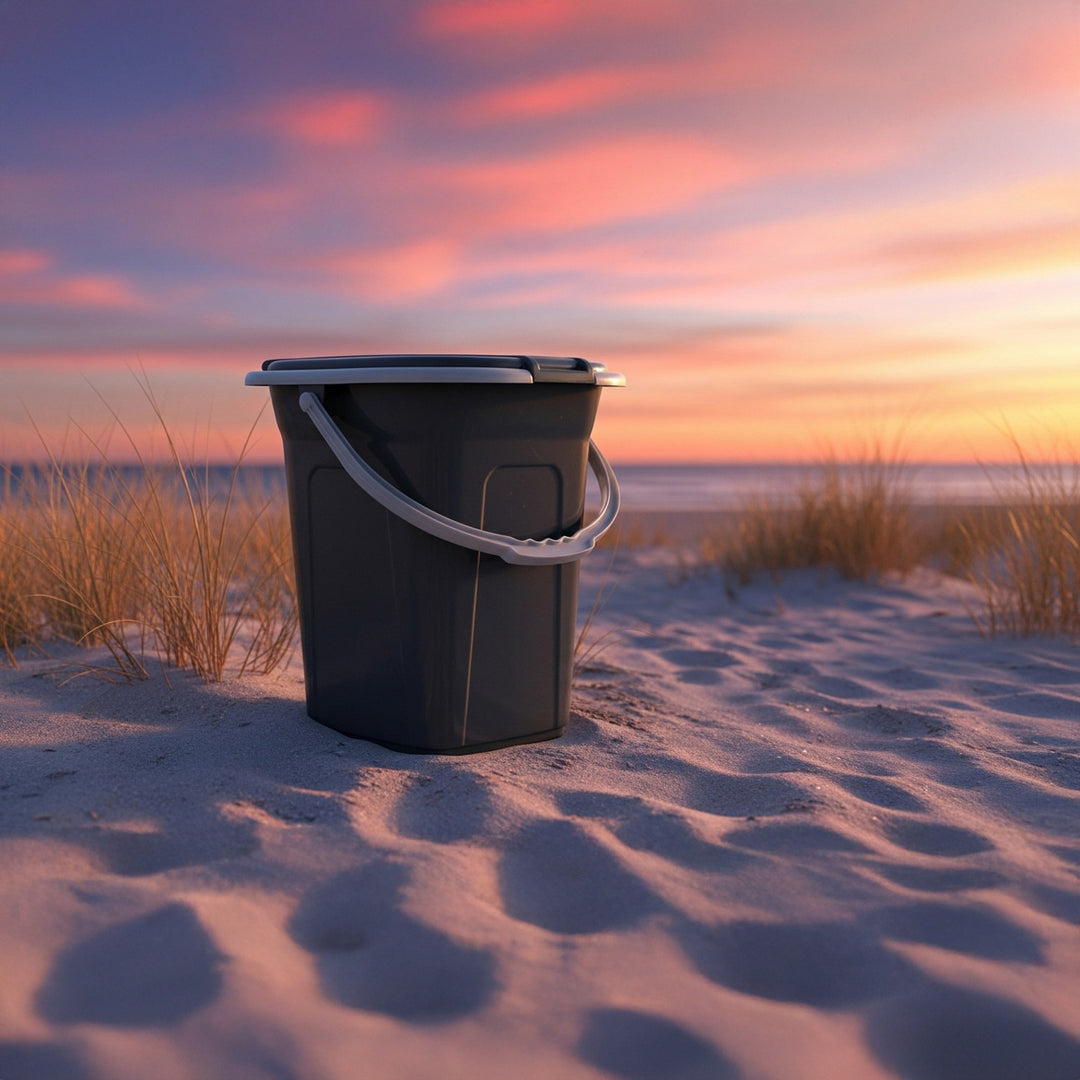 Toaleta przenośna turystyczna wiadro wc 19l greenblue gb320 ag