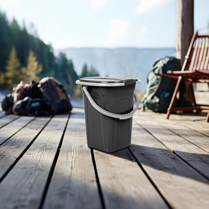 Toaleta przenośna turystyczna wiadro wc 19l greenblue gb320 ag