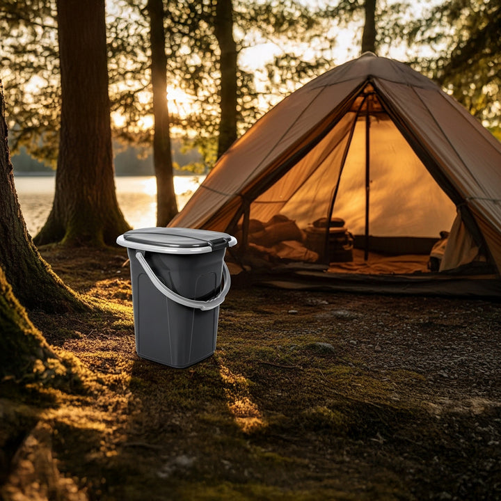 Toaleta przenośna turystyczna wiadro wc 19l greenblue gb320 ag