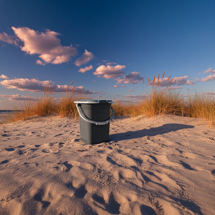 Toaleta przenośna turystyczna wiadro wc 19l greenblue gb320 ag