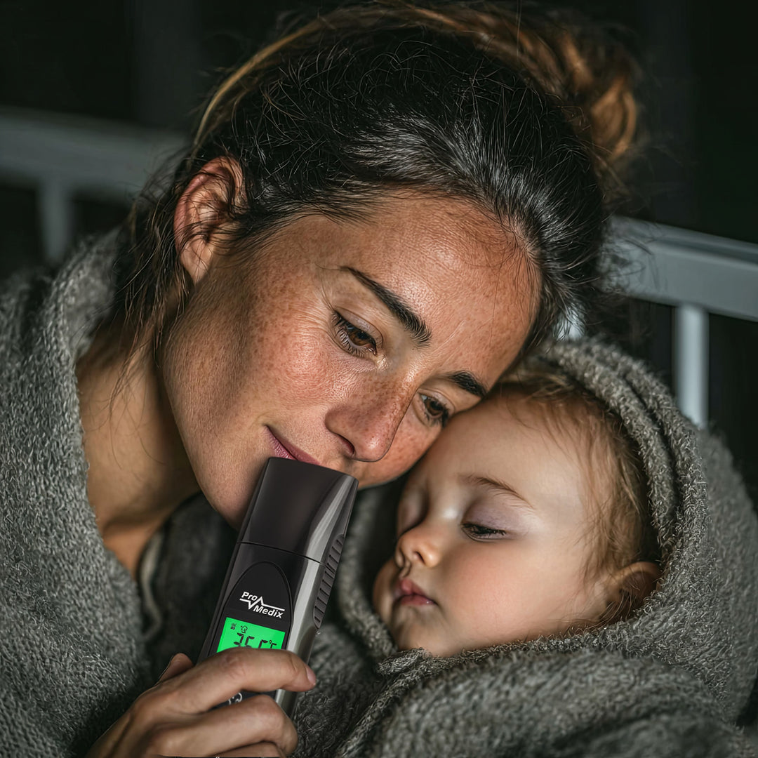 Termometr bezdotykowy medyczny lekarski na podczerwień Promedix PR-638