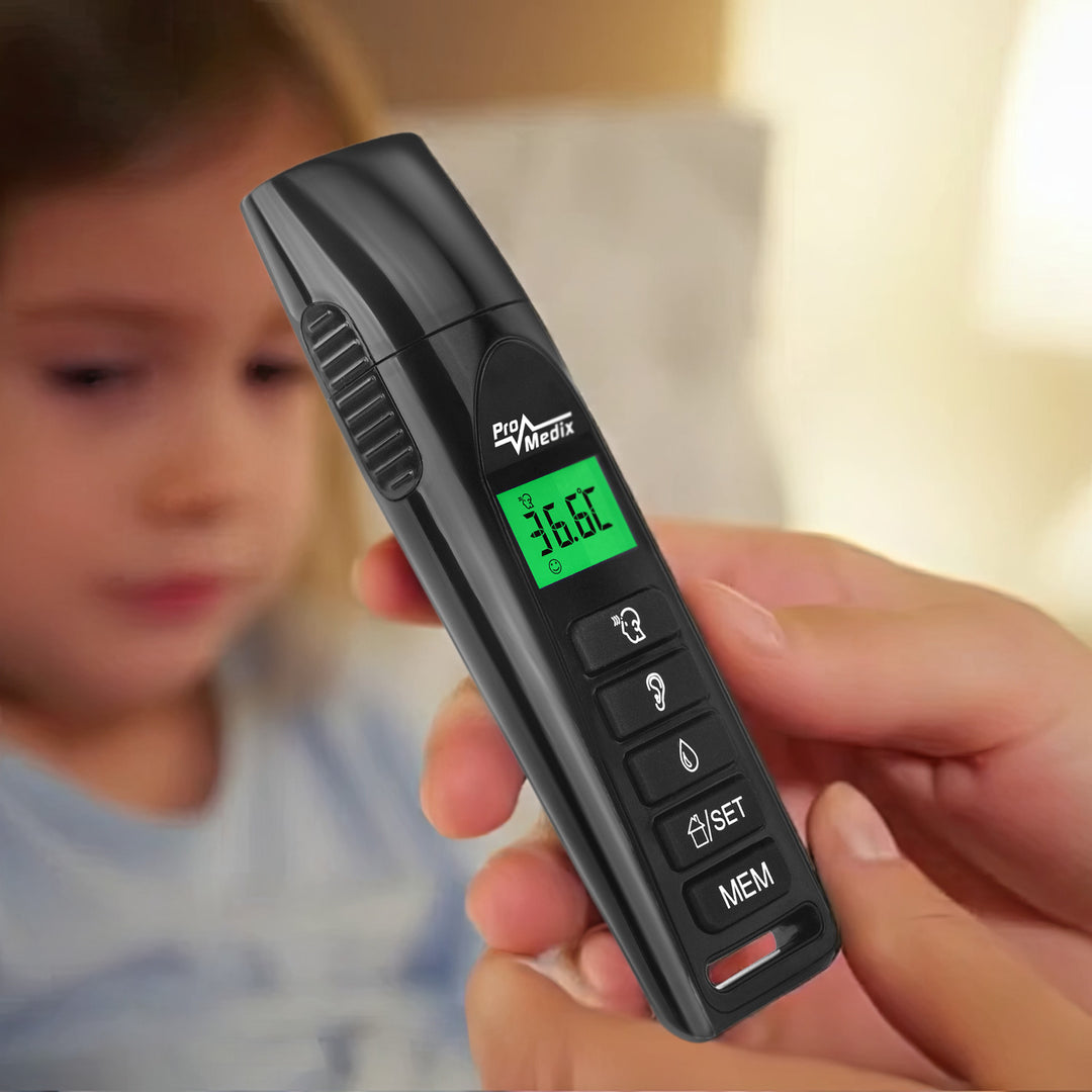 Termometr bezdotykowy medyczny lekarski na podczerwień Promedix PR-638